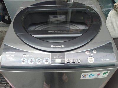 Panasonic 國際 12公斤 洗衣機 ECONAVI不鏽鋼變頻(NA-V120YBS)