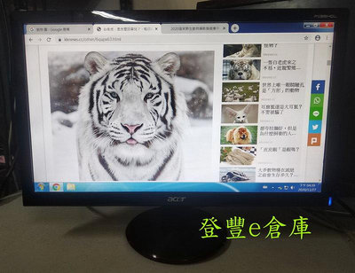 【登豐e倉庫】 Acer 宏碁 P196HQL 19吋 LED 液晶螢幕