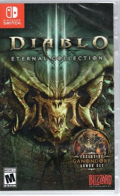 Switch遊戲 NS 暗黑破壞神 3 永恆之戰版 Diablo III Eternal 中文版 【板橋魔力】
