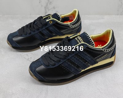 adidas originals COUNTRY 黑色 輕便舒適 滑板鞋 GY1702