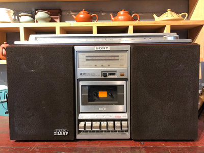 SONY CFS-85S索尼收錄機一代經典銘機懷古錄榜上有名【老王收藏】29672