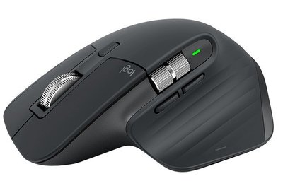 【鳥鵬電腦】logitech 羅技 MX Master 3 無線滑鼠 黑 拇指滾輪 Flow 藍牙 可充電 台灣公司貨