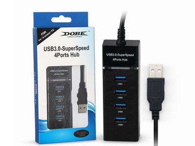 USB 3.0 HUB 一對四集線器 PS4/SLIM/PRO/XBOXONE/PC電腦通用 直購價300元《蝦米小鋪》