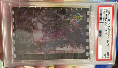 球員卡 Michael Jordan 1998-99 Diamond Vision Reel Time 比例1:500 PSA7