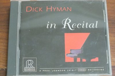 Reference Recordings-Dick Hyman in recital-美版,有IFPI