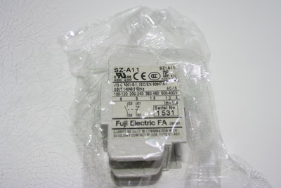 FUJI 富士 MCC 電磁接觸器 輔助接點 SZ-A11 1a1b Auxiliary contact 日本製