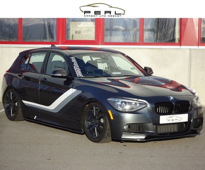 【樂駒】Perl Carbon Design BMW F20 M-Paket 側裙 車側 飾板 碳纖維 空力 外觀 套件