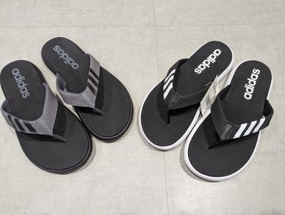 南🔥2023 5月 Adidas Comfort Flip Flop 黑灰 FY8654 黑白 EG2069 夾腳拖鞋