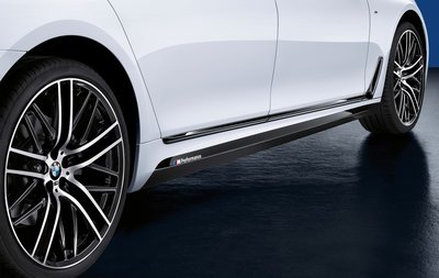 【樂駒】BMW G11 G12 7 Series M Performance 原廠 改裝 外觀 套件 側裙 貼紙