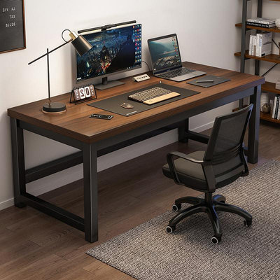 生活倉庫~電腦桌台式家用書桌簡易辦公桌簡約現代學生學習寫字桌工作台桌子 免運