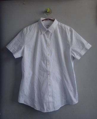 jacob00765100 ~ 正品 Brooks Brothers 白色 襯衫 Size: 12
