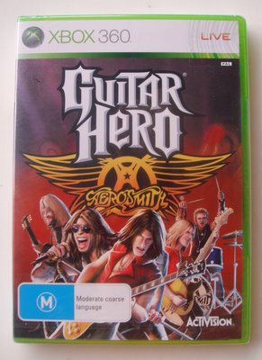 全新XBOX360 吉他英雄：史密斯飛船專輯 英文版 Guitar Hero Aerosmith