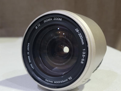 Sigma DL 28-200mm f3.5-5.6 D for Nikon F．旅遊鏡頭