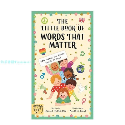 【預 售】100個重要的詞 Little Book of Words That Matter 英文兒童繪本