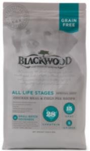 【阿肥寵物生活】柏萊富 BLACKWOOD 無穀全齡 低敏純淨配方(雞肉+豌豆) 全齡階段全犬種專用 15磅