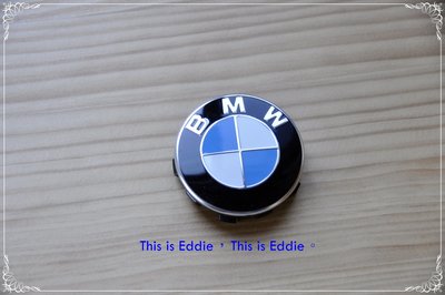 【This is Eddie】BMW 德國原廠貨~55MM鋁圈中心蓋LOGO廠徽/標誌/耗材，重機可用!