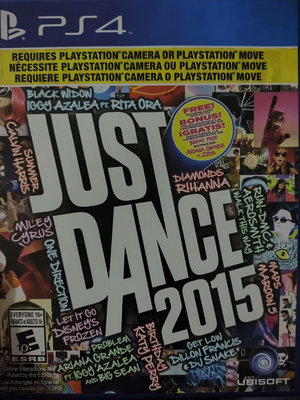 PS4游戲 舞力全開2015 英文版 盤無痕38509