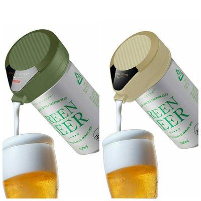 日本代購  GreenHouse GH-BEERMEC超音波 啤酒發泡器 電池式 啤酒  兩色可選
