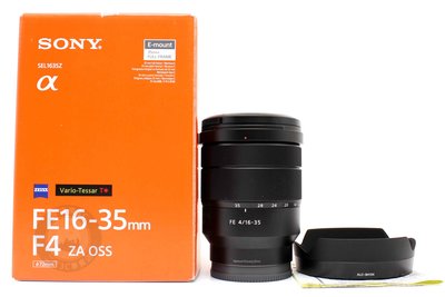 【高雄青蘋果3C】SONY FE 16-35mm F4 ZA OSS ZEISS SEL1635Z 二手鏡頭#81035