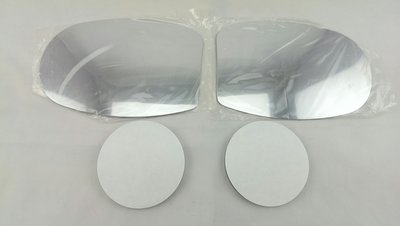 *HDS*三菱 COLT PLUS ( 07- 12) 白鉻鏡片(一組 左+右 廣角 貼黏式) 後視鏡片 後照鏡片玻璃