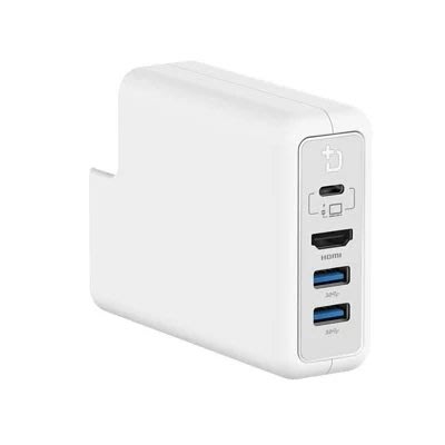 泳特價 DockCase MacBook Pro 13吋 專用插座擴充轉接器HDMI版本快充電 轉接器