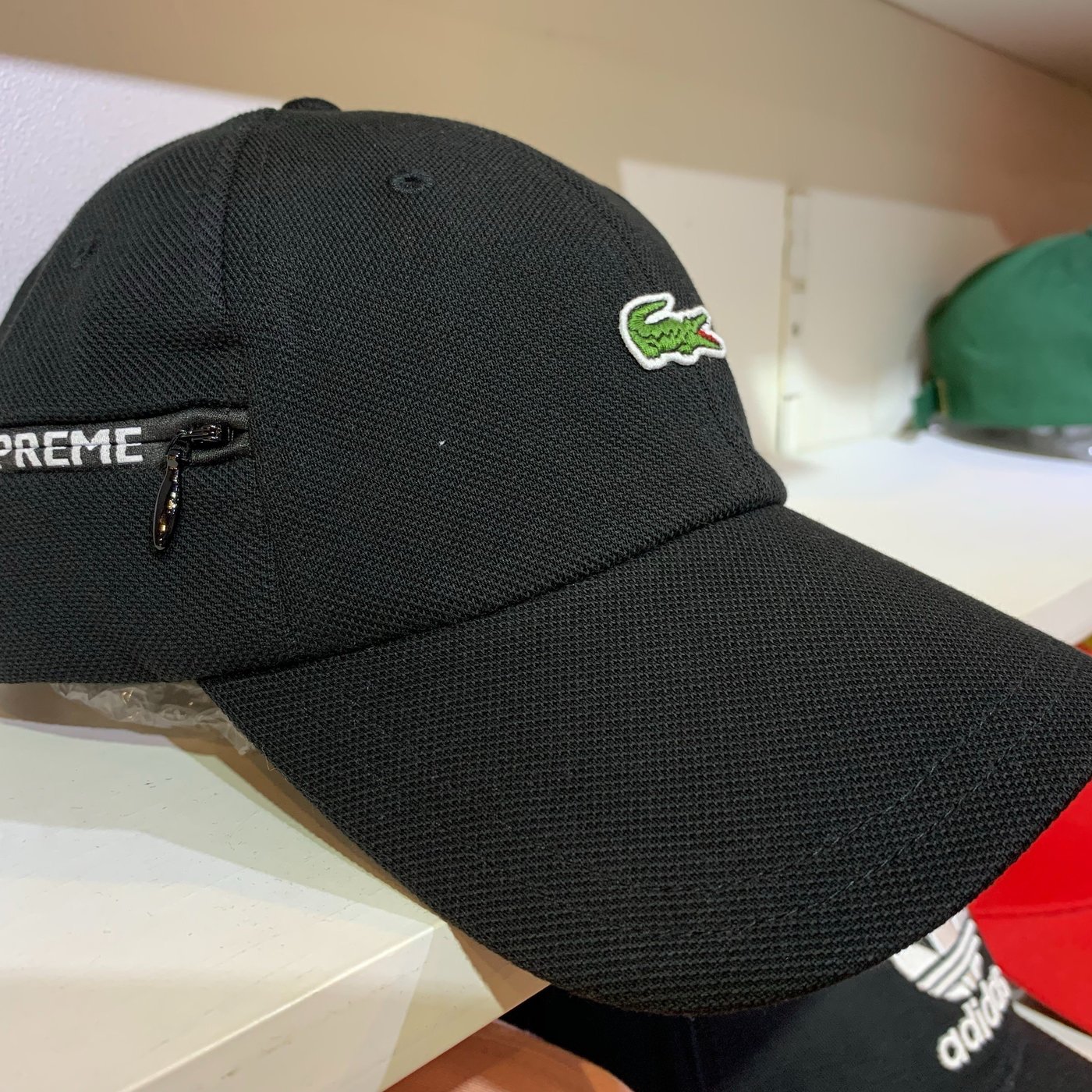 ☆LimeLight☆ Supreme️ x Lacoste️ Pique 6-Panel 鱷魚聯名老帽