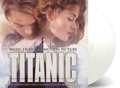 電影原聲帶 / 詹姆斯‧霍納 Titanic鐵達尼號 首批限量2LP透明膠唱片(全球限量3000張)