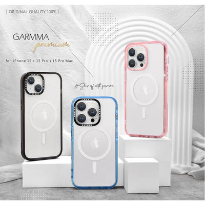 GARMMA  iPhone 15 Pro Max 磁吸款15保護殼iPhone 15 Pro支援磁吸無線充電