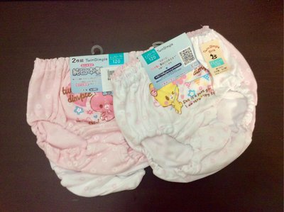 現貨 日本製 Twin Dimple girls 女童內褲 小褲 100% 純棉 花朵款 100-130cm 2枚/組