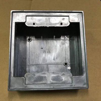 鋁製明盒 二聯 2P 鋁盒 鋁明盒