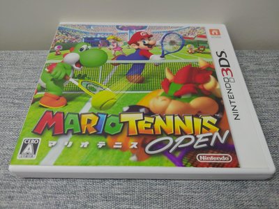 3DS 瑪利歐網球 公開賽 Mario Tennis Open 日版 編號19 馬力歐網球