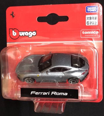變形金剛~日版 TOMICA 多美 聯名版 Presents bburago 法拉利 Ferrari Roma
