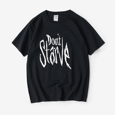 饑荒 Don't Starve 別餓死 冒險游戲 周邊T恤短袖圓領夏季男女情