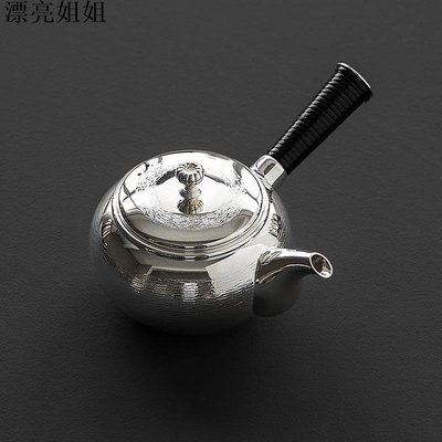 熱銷 進口餐具 日本進口早川器物手工側把急須鐵壺功夫茶具煮茶壺水壺鑄鐵茶壺