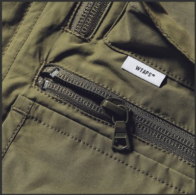 WTAPS MODULAR / JACKET / NYCO. TUSSAH 多口袋立領軍外套。太陽選物社