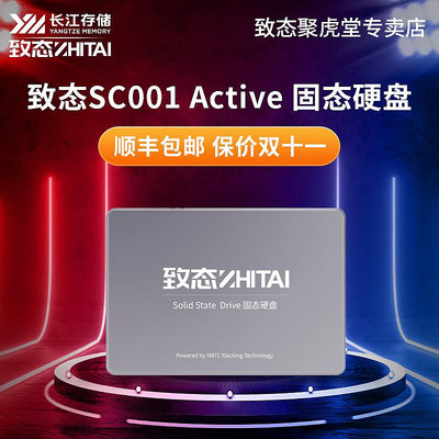 致態長江存儲SC001 Active256G/500G筆電SSD電腦SATA固態硬碟1t