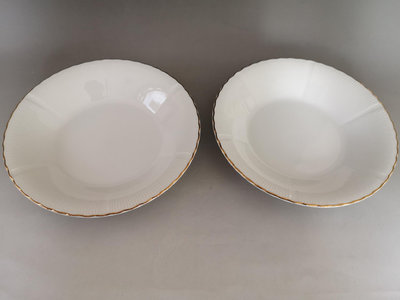 日本回流 Tono china陶瓷盤子 餐盤 圓盤 深湯盤