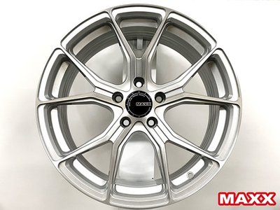 CR輪業 全新 MAXX M05 18吋 旋壓輕量化鋁圈 髮絲銀 5/114 8J ET35