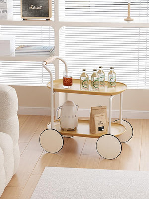 邊幾小推車沙發可移動茶幾小桌子奶油ins風客廳角幾創意置物架