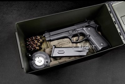 [01] 真品 M2A1 彈藥箱 (7.62mm 5.56mm美軍子彈箱槍箱槍盒工具箱防潮箱防爆箱收納盒電池手提箱保險箱