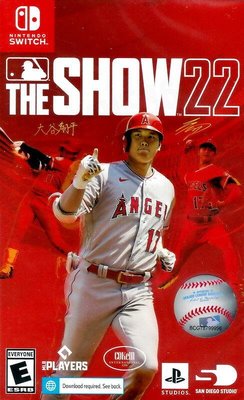 【二手遊戲】任天堂 SWITCH NS 美國職業棒球大聯盟 2022 MLB THE SHOW 22 英文版 台中