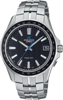 日本正版 CASIO 卡西歐 OCEANUS OCW-S400-1AJF 手錶 男錶 鈦金屬 電波錶 太陽能充電 日本代購