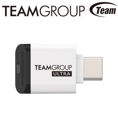 Team 十銓 ULTRA CR I USB-C 讀卡機 microSD 記憶卡 microSDXC TF UHS-I W01