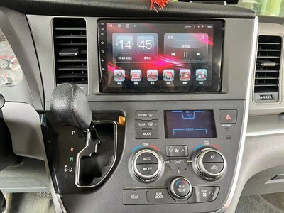豐田Toyota 是安娜 Sienna 9吋 Android 安卓版觸控螢幕主機導航/USB/藍芽/WIFI/倒車顯影
