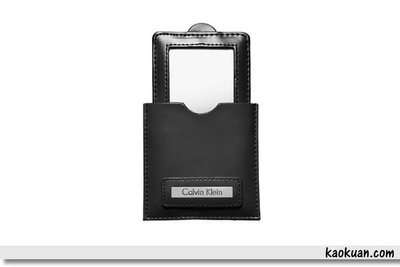 高冠國際貿易 Ck patent purse mirror Black  隨身鏡