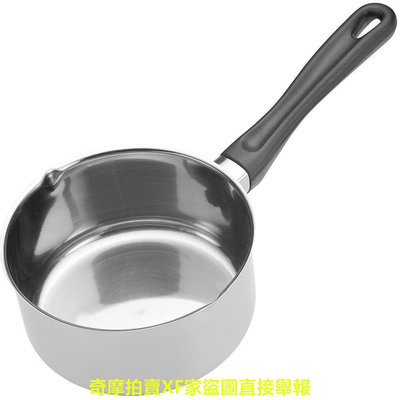 台灣現貨 英國《KitchenCraft》不鏽鋼單柄牛奶鍋(14cm) |