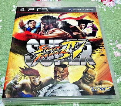 PS3 快打旋風 4 注意商品說明 Super Street Fighter 4 PlayStation3