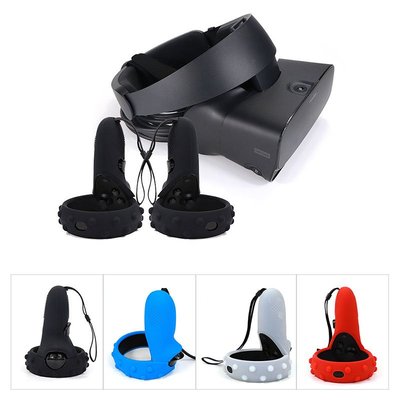 耳機包 音箱包收納盒適用于Oculus Quest/Rift S手柄硅膠套圈防摔防刮花手指VR手柄套