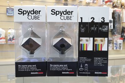 【日產旗艦】Datacolor Spyder Cube 立體灰卡 灰卡 白平橫校準 色彩校正 白平橫校正 正成公司貨