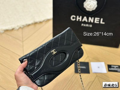 【二手包包】牛皮Chanel新品牛皮質地時裝休閑 不挑衣服尺寸2614cmNO171679